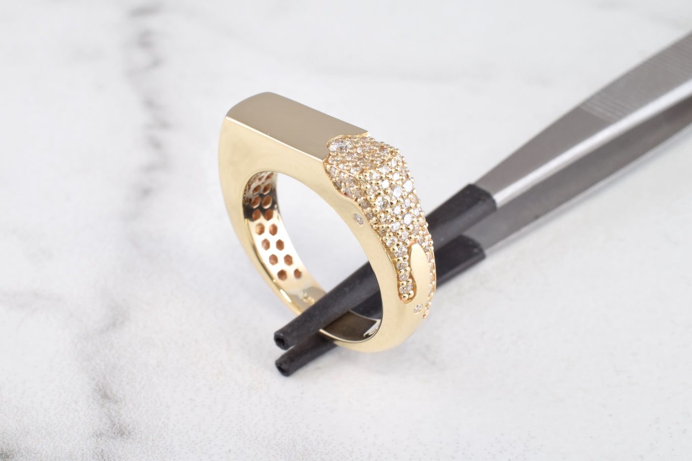 Diamond Drip Ring V.1