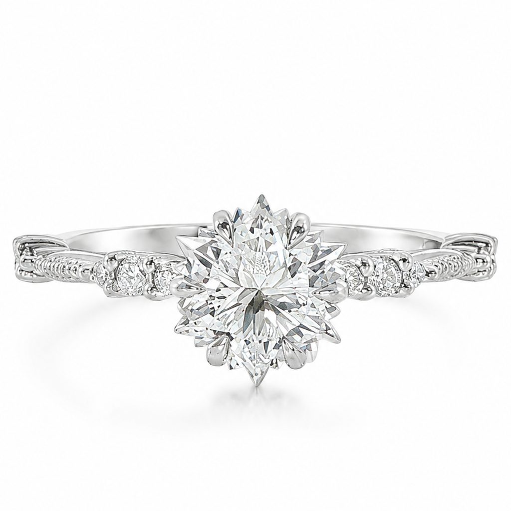 Snow Angel Engagement Ring 71486