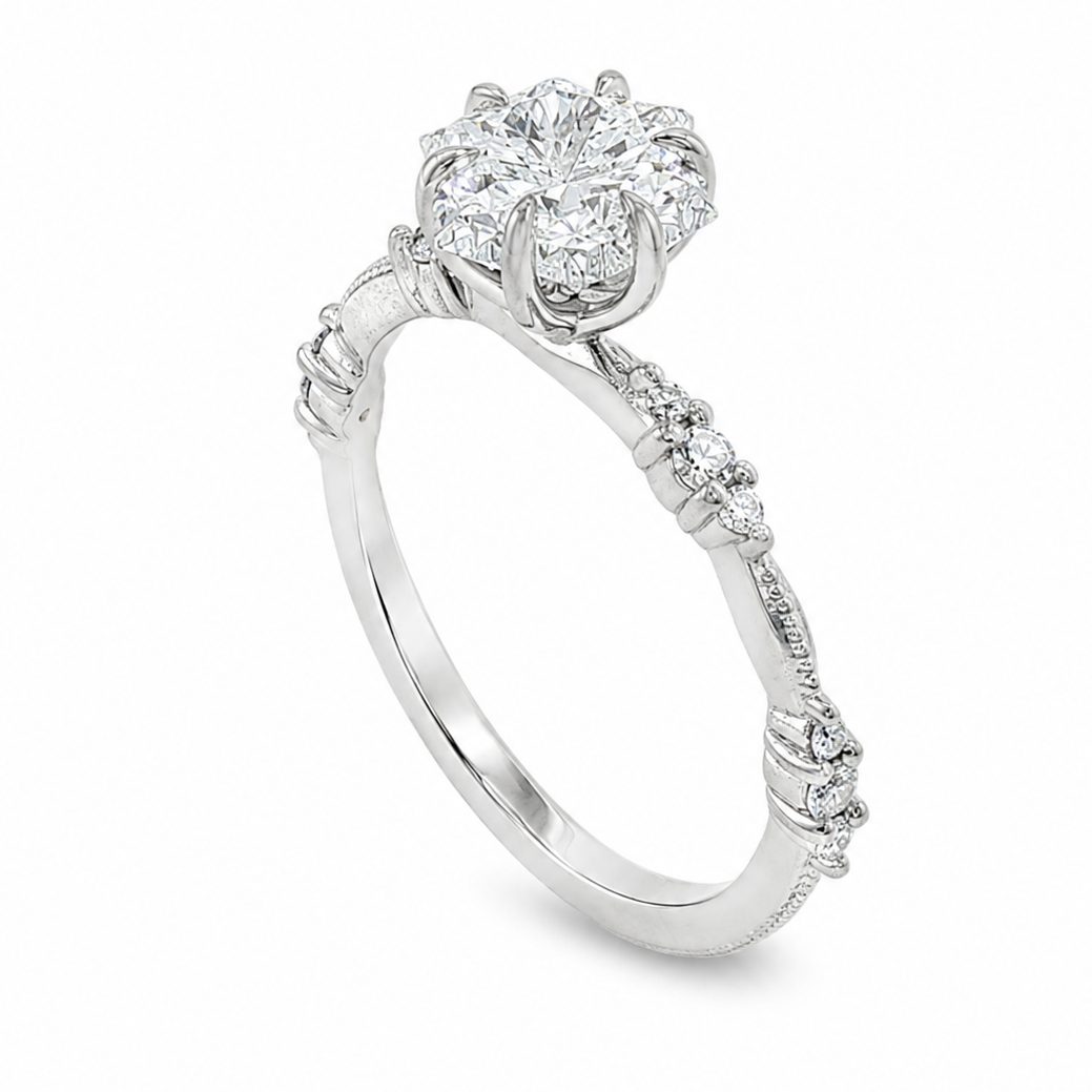 Snow Angel Engagement Ring 71486